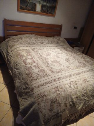 Copriletto matrimoniale vintage anni '70