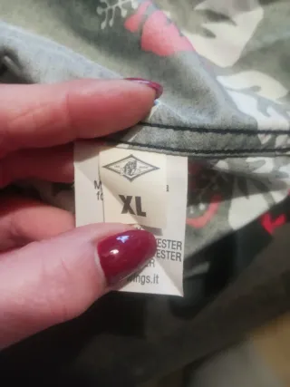 Camicia Bear uomo fantasia floreale nuova