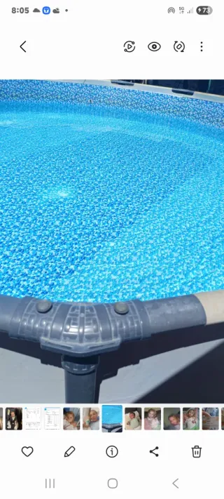 Piscina desmontable 4x4