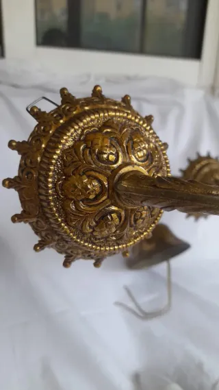 Lámpara de techo de bronce