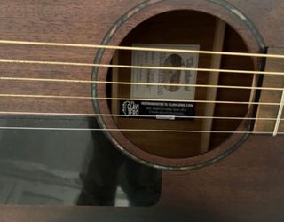 Guitarra Acústica Marrón Oscuro