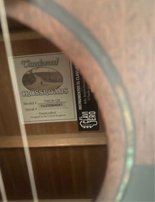 Guitarra Acústica Marrón Oscuro