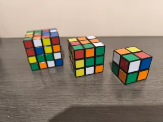 Lote 3 cubos de Rubik