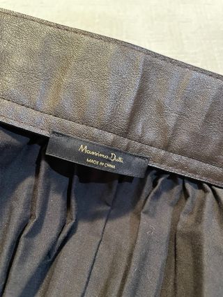 Falda Maxi Plisada Massimo Dutti T.36