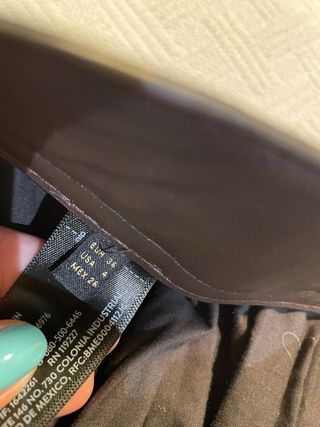 Falda Maxi Plisada Massimo Dutti T.36
