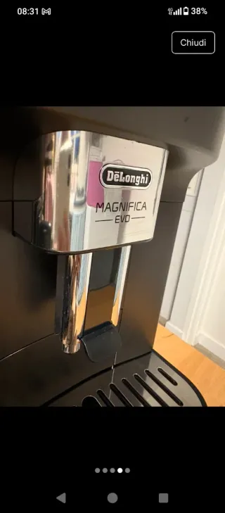 Macchina caffè DeLonghi Magnifica Evo