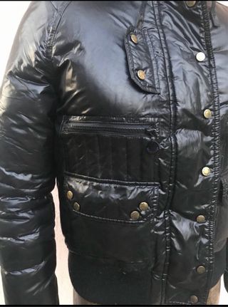 Giubbotto Moncler donna nero TG. S