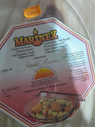 1 x pieza 6€ Fuente de cristal Marik