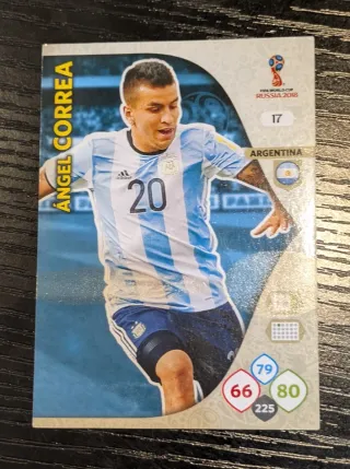 4 figurine Selezione Argentina Calcio