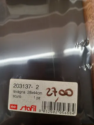 Lavagna da ricamare 28x44cm