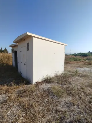 Caseta de fibra para trastero/almacén