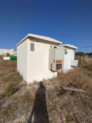 Caseta de fibra para trastero/almacén