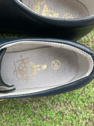 Zapatos vestir azul marino oscuro talla 37