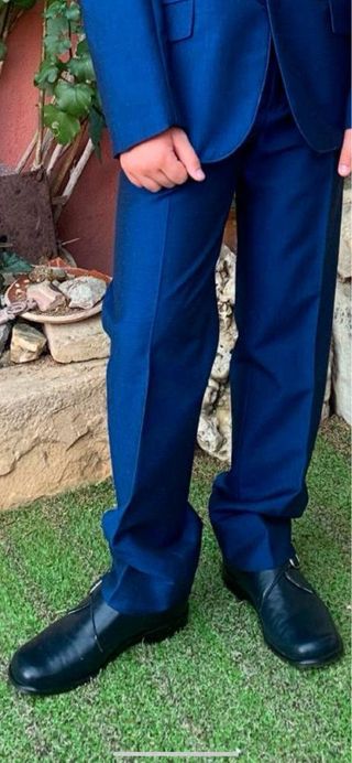 Zapatos vestir azul marino oscuro talla 37