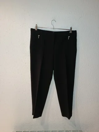 Pantalón Rossana Negro Invierno T.50 Nuevo