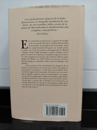 El romance de Leonardo. Dmitri Merezhkovski