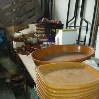 Jarras de barro para cerveza