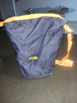 Zainetto-sacca Futura blu/arancione