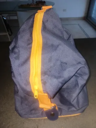 Zainetto-sacca Futura blu/arancione