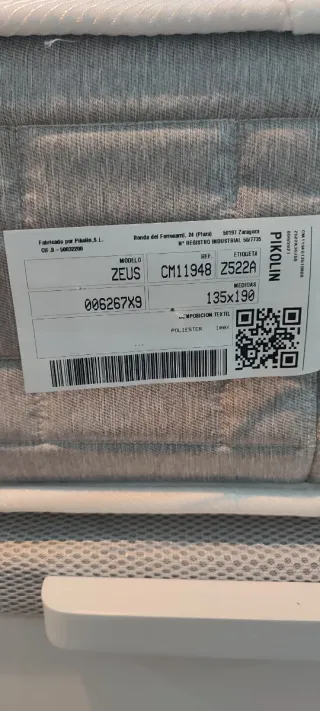 Colchón Pikolin Zeus 135x190