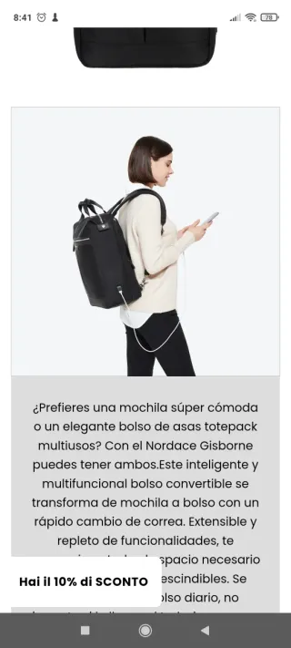 Mochila Nordace Gisborne