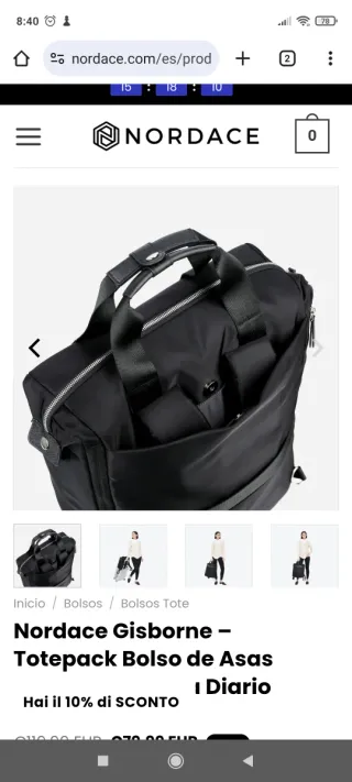 Mochila Nordace Gisborne