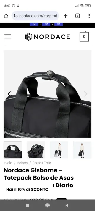 Mochila Nordace Gisborne