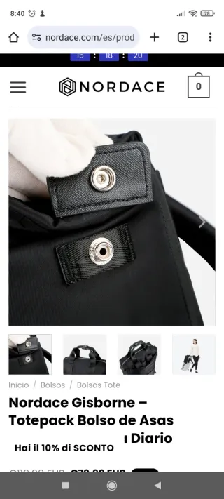 Mochila Nordace Gisborne