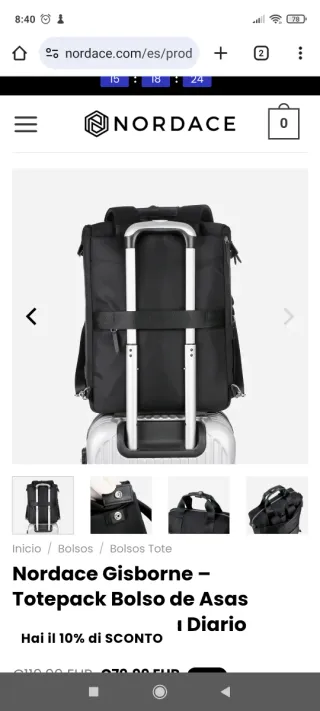 Mochila Nordace Gisborne