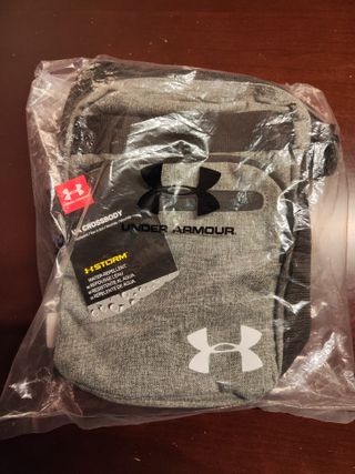 Bolso Bandolera Under Armour UA Crossbody Gris