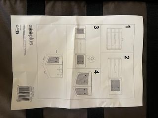 Transportín perro plegable First Class