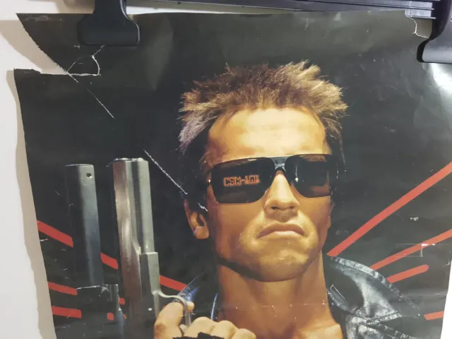 Póster Terminator Original 1984 Sayonara baby