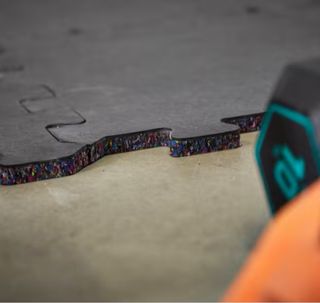 6 Baldosas Suelo Gimnasio Caucho Puzzle 50x50cm