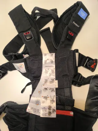 Mochila Portabebés Babybjörn One Negra