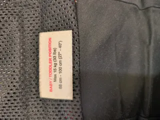 Mochila Portabebés Babybjörn One Negra