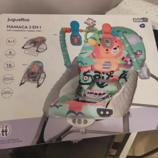 Hamaca Bebé 3 en 1 Juguettos