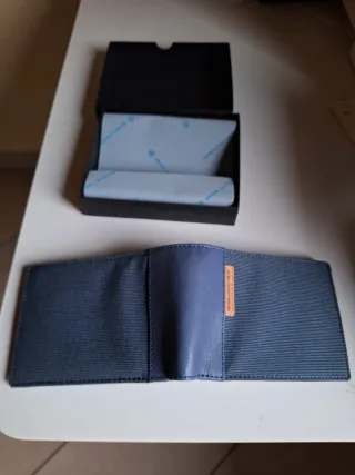 Portafoglio Piquadro Uomo Blu/Grigio