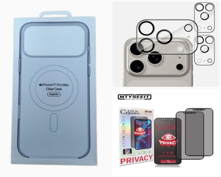 Pack Fundas Apple iPhone + Protectores