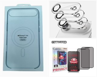 Pack Fundas Apple iPhone + Protectores