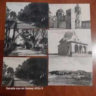 6 Postales Antiguas Monovar Alicante