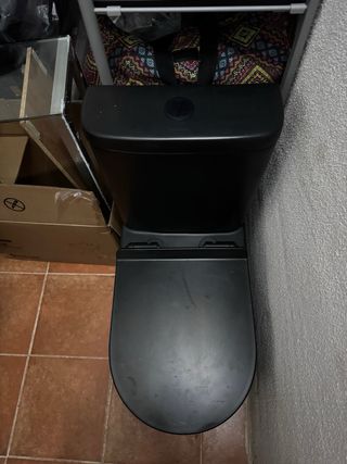 Inodoro Negro Fossil Natura Sin Estrenar