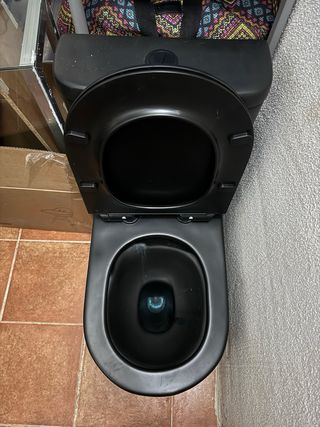 Inodoro Negro Fossil Natura Sin Estrenar