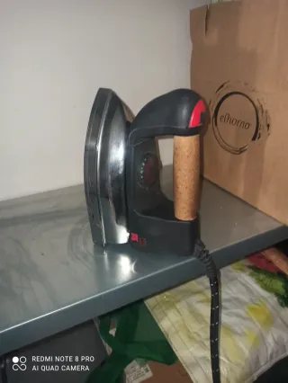 Plancha profesional vapor.