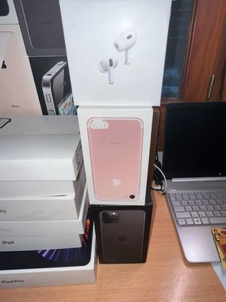 Lote 19 Cajas Vacías Apple Varios