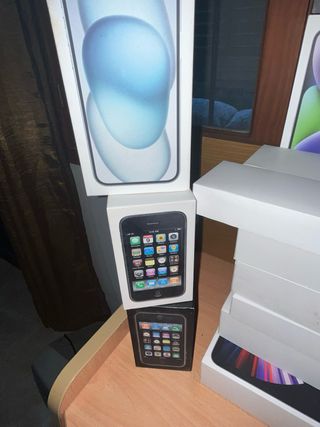 Lote 19 Cajas Vacías Apple Varios