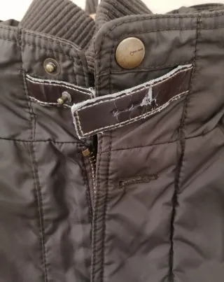 Chaquetón Zara Verde Talla M