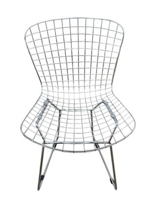28 Sillas Metálicas con Asiento Negro