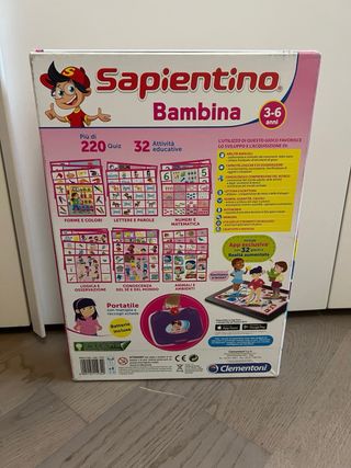 Sapientino Bambina Clementoni 3-6 anni