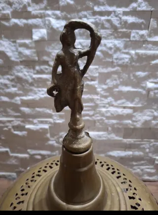 Braciere in rame dorato