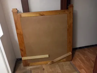 Cómoda rústica de madera